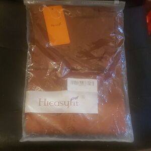 Heasyfit Women's Cotton Mock Turtleneck Top